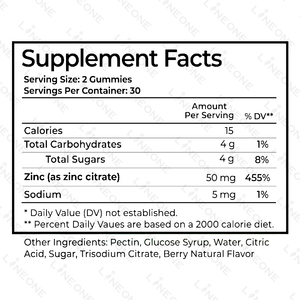 Gommes en forme d'ours, marque privée OEM, Zinc, vitamine D, Promotion de développement pour adultes et enfants, gommes multivitamine - Product Image 2