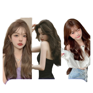 Trà sữa hạt dẻ Nâu bán vĩnh viễn bong bóng thuốc nhuộm tóc màu Đỏ 2025 thời trang màu Vụ Nổ thực vật sở hữu nhà hàng đầu - Product Image 1