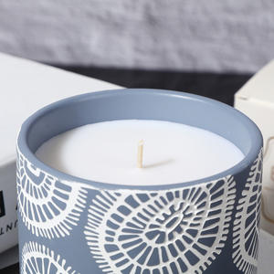 Candela Aromatica in Cera <span class=keywords><strong>di</strong></span> Soia con Rilievo in Gesso Colorato, Creativa e Nordica, Non Tossica e <span class=keywords><strong>di</strong></span> Lunga Durata, Regalo Personalizzato per Pasqua - Product Image 3