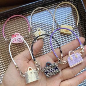 Bolso Bandolera Pequeño <span class=keywords><strong>de</strong></span> Resina <span class=keywords><strong>de</strong></span> la Serie For Style Fantasy, Decoración DIY <span class=keywords><strong>de</strong></span> Moda para Muñecas, Decoración <span class=keywords><strong>de</strong></span> Gran Marca para Vestir Muñecas - Product Image 1