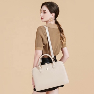 Sac pour ordinateur portable <span class=keywords><strong>14</strong></span> pouces logo personnalisé étanche bureau mince Notebook mallette messager fourre-tout sacs pour ordinateur portable pour les femmes - Product Image 1