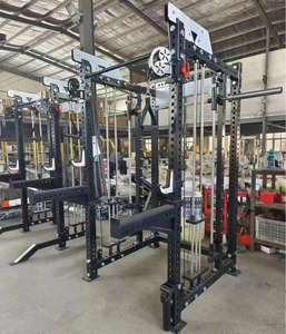 Proveedor de Fábrica: Máquina Multifuncional <span class=keywords><strong>Smith</strong></span> y Cable Crossover de Acero para Uso Comercial Unisex - Product Image 2
