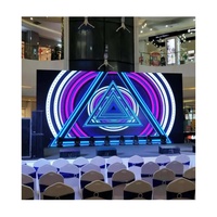 Écrans LED numériques HD 4K pour location, panneaux LED couleur pleine HD 4.81, écrans vidéo muraux intérieurs
