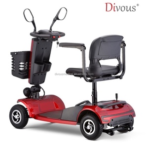 Scooter Eléctrico Plegable Ligero y Portátil de 4 Ruedas para Personas Mayores y Adultos con Discapacidad, con Batería Extraíble - Product Image 2