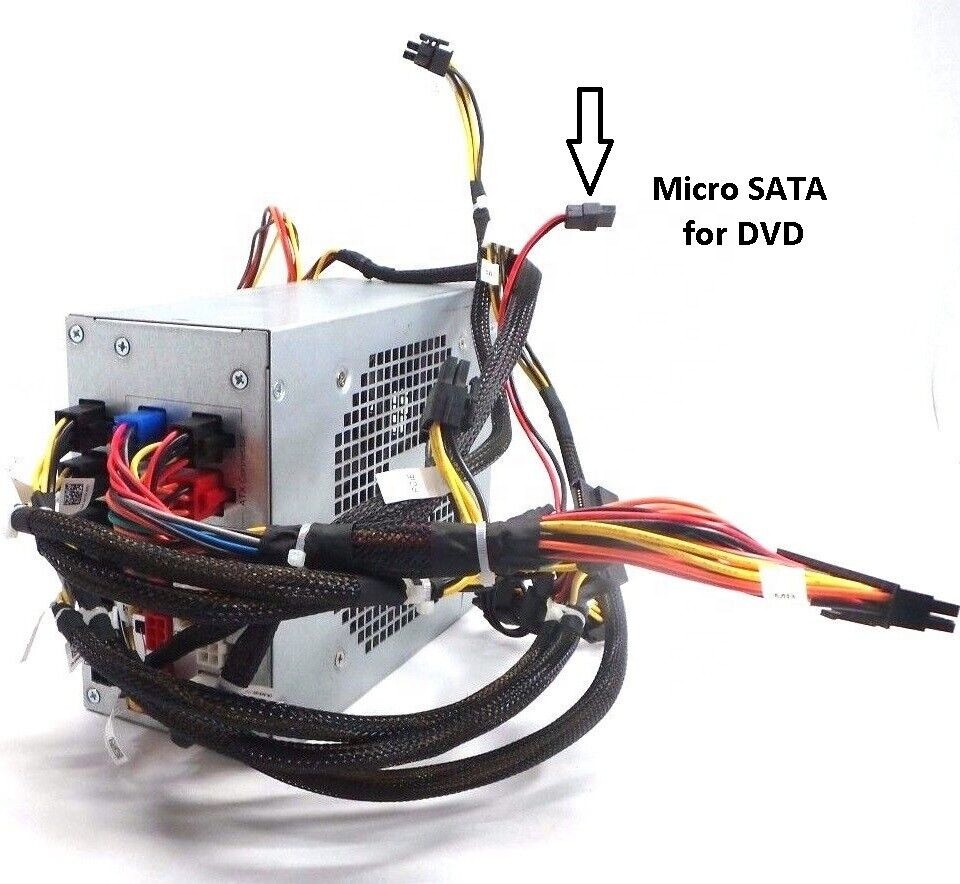 S-Union HU460A-01 Bloc d'alientation 460 W copatible avec Dell XPS 8930, 8920, 8910, 8900