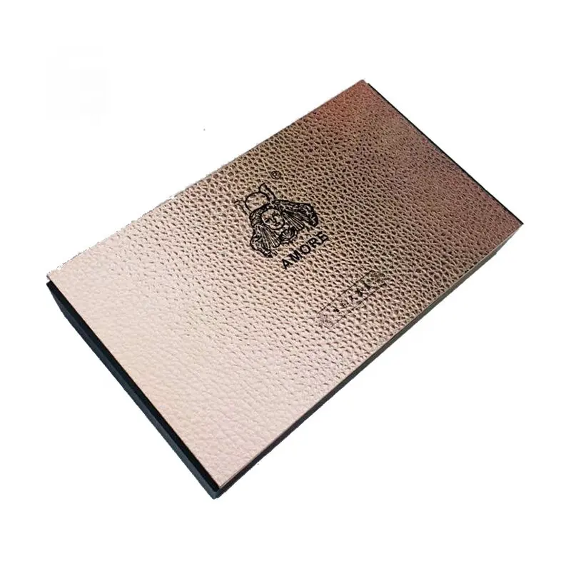 Caja de embalaje de cartón rígido de lujo, Logo personalizado, para cosméticos