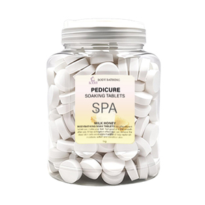 Tablettes de pédicure pour bain de pieds spa, fournitures de pédicure pour spa des pieds, naturelles et rafraîchissantes, se dissolvant rapidement et éliminant les impuretés, 1000g - Product Image 4