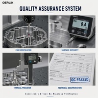 Componentes de Máquinas de Precisión Oerlik, Mecanizado CNC de Alta Precisión, Tolerancia Estricta, Piezas de Maquinaria Industrial OEM