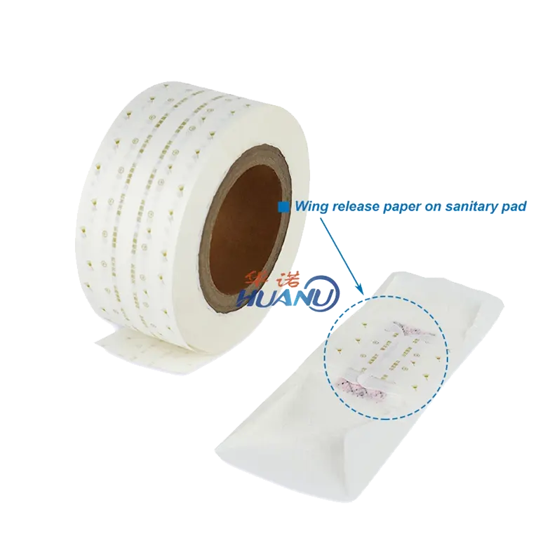 Sanitary Pad Using Single Side Silicone Coated Release Paper For Sanitary Napkin