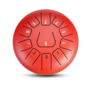 Tambor de Lengüeta de Acero de 8 Pulgadas y 11 Tonos al por Mayor - Tambor de Mano Directo de Fábrica, Uso Profesional para Meditación y Sanación con Sonido de Yoga - Product Image 3