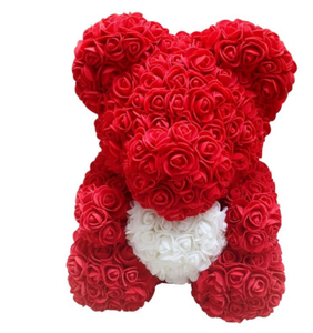 Red 2022 New Low Price Good Quality Rose Bouquet Bear Mother s Day Soap