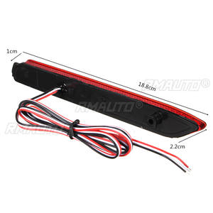 Par de Luces LED Traseras para Parachoques de Coche para Lexus IS-F GX470 RX300, Luces de Freno Reflectantes LED para Parachoques Trasero, Estilo OEM, Lente Roja - Product Image 6