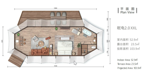 Casa <span class=keywords><strong>de</strong></span> Lujo <span class=keywords><strong>de</strong></span> Alta Gama <span class=keywords><strong>para</strong></span> Eventos Públicos, Estructura <span class=keywords><strong>de</strong></span> Madera, Resistente al Viento y a la Lluvia, Hotel, Cabaña, Campamento, Cena, Banquete - Product Image 4