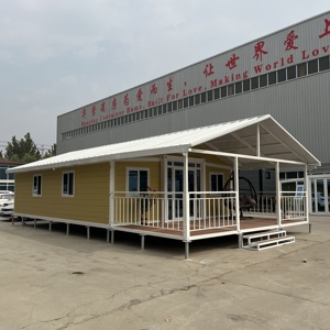 Nhà di động gấp gọn 3 phòng ngủ 40ft, giá sỉ rẻ, bán chạy nhất, nhà ở tùy chỉnh 20ft, nhà cabin lắp ghép sẵn - Product Image 6