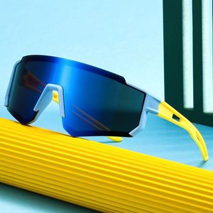 Gafas de Sol Deportivas para Niños y Niñas, Protección UV400, Montura Grande, para Ciclismo, Moda 2024 - Product Image 6