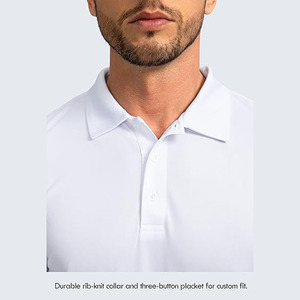 <span class=keywords><strong>Golf</strong></span> Personnalisé Rayé Piqué Personnalisé Blanc Casual <span class=keywords><strong>Polo</strong></span> à Manches Longues <span class=keywords><strong>Polo</strong></span> à Manches Longues Hommes - Product Image 6