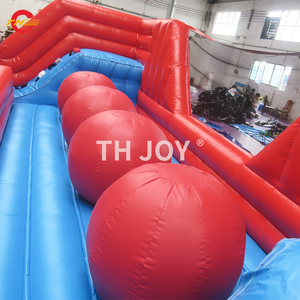 Jeux interactifs fous de sports gonflable Big Baller Wipeout Course Challenge jeu gonflable Wipeout Jumping Baller - Product Image 6