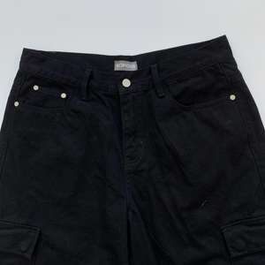 DENIMGUYS Pantalones Cargo desmontables para hombre, ropa de calle con múltiples bolsillos, pantalones cortos holgados con cremallera - Product Image 5