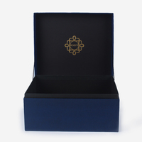 Grand papier rigide avec Logo personnalisé 50 pièces, emballage cadeau magnétique en carton, boîte pour robe de mariée