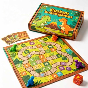 Professional custom printed board game supplier high quality home <b>entertainment</b> custom board games - Product Image 5
