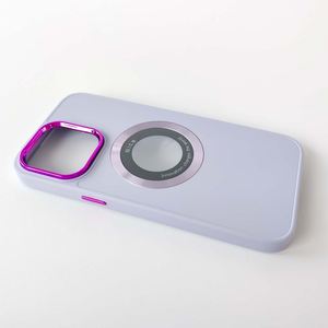 Golden Shield Liquid Solid Color + Bobine magnétique à motif de CD + Étui pour téléphone portable Missing Mark pour iPhone - Product Image 4