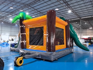 Promotion : Château Gonflable Commercial en PVC pour Extérieur, <span class=keywords><strong>Piscine</strong></span> à Balles, Équipement de Jeu Souple, Combo Château Gonflable et <span class=keywords><strong>Maison</strong></span> de Rebond - Product Image 6