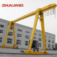 Grue portique monopoutre de type MH ZEHUA 3 à 16 tonnes, grue portique extérieure montée sur rail avec palan électrique à câble