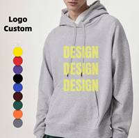 Vente en gros ODM Personnalisé Vierge Haute Qualité Polaire Oversize Respirant Broderie de logo personnalisée Impression en relief Unisexe Sweat à capuche