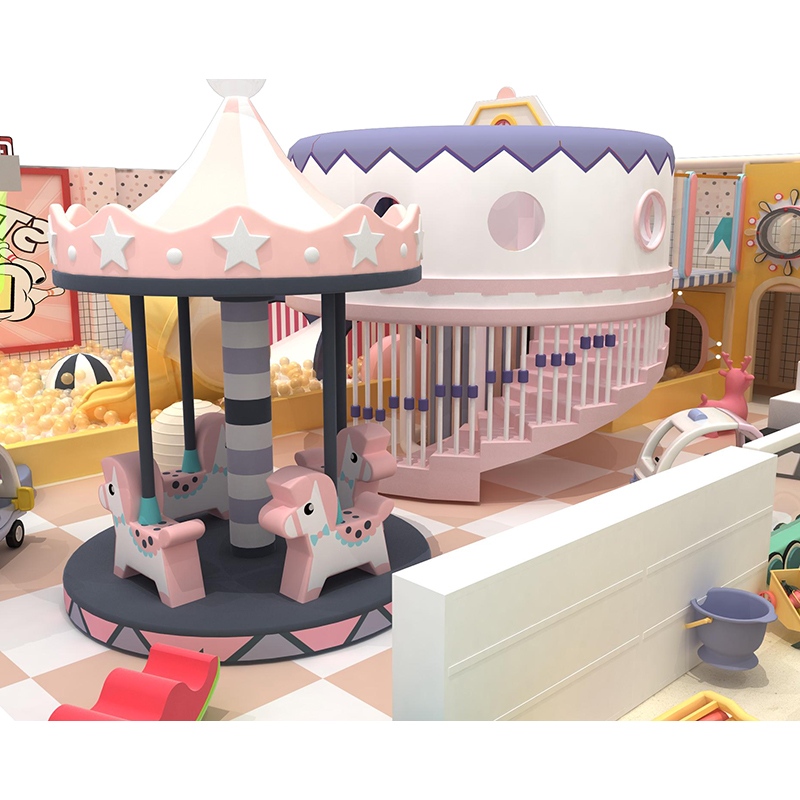 Hot sale children adventure park kids playground soft play ball pit equipment gym indoor slide