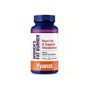 High quality private label Women's Fat Burner Vegan Capsules with Green Tea Extract Supports <b>Metabolism</b> & Weight Management - Product Image 1