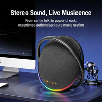 Haut-parleur portable 120W avec basses profondes et son clair, système de son surround portable avec RGB dynamique pour la maison