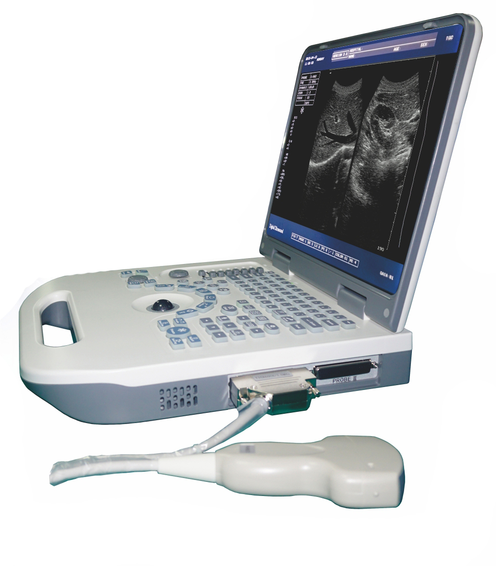 Ultrasound Scanner notebook 12 1inch machine portable ecograph S50A LED medical Ultrasound Scanner doppler dental vitrectomy