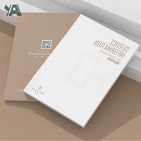 Brochure personnalisée A4 A5, catalogue, livret de luxe, manuel d'instructions imprimé sur papier d'art pour cartes et modèles