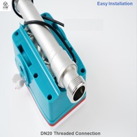 Medidor de Flujo de Agua Ultrasónico Digital LoRaWAN/4G/NB-IoT de Acero Inoxidable con Control de Válvula, ¡Venta Caliente!