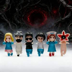 Nuevas figuras de anime de Stranger Things en caja sorpresa, muñecas de Will Byers y Eleven, juguete de caza de monstruos, decoración para teléfono, regalo para fans. - Product Image 4