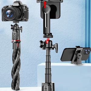 Adaptateur Webcam Go Pro Trépied télescopique Octopus flexible avec clip pour téléphone portable <span class=keywords><strong>Perche</strong></span> <span class=keywords><strong>à</strong></span> <span class=keywords><strong>selfie</strong></span> - Product Image 3