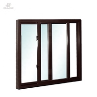 Ventanas Corredizas de Doble Acristalamiento con Diseño Personalizado, Marco de Aleación de Aluminio Aislante al Vacío y al Calor