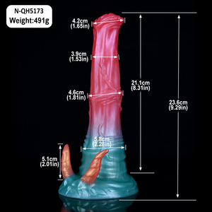 Fantaisie <span class=keywords><strong>gode</strong></span> avec ventouse Silicone Sex Toy couleur mélangée <span class=keywords><strong>gode</strong></span> adulte Sex Toy pour femmes hommes cadeau <span class=keywords><strong>Mature</strong></span> - Product Image 2