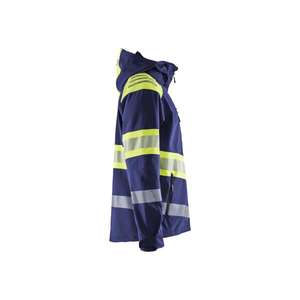 BLAKLADER-Chaqueta Softshell Hi-Vis 449425138933M Azul marino/Amarillo-EAN 7330509801079 ROPA DE TRABAJO DE LA HI-VIS - Product Image 5