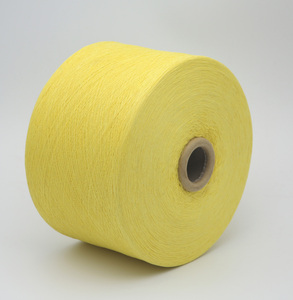 Fil à tricoter recyclé en coton et polyester, 10s/1, couleurs variées, Ne 7/1, 10s/1, 12s, 14s, torsadé, à extrémité ouverte, origine Vietnam, facile à utiliser - Product Image 1