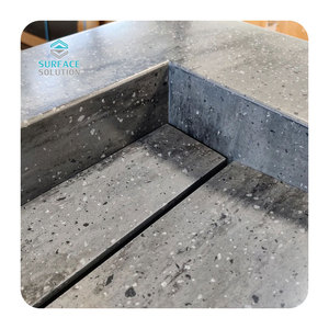 Nhà máy tùy chỉnh hiện đại hình chữ nhật đa màu acrylic Đá Nhân Tạo bề mặt rắn Vanity cho biệt thự nhà vệ sinh - Product Image 3