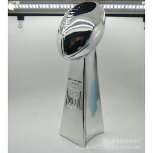 Super Bowl <b>Trophy</b> Vince Lombardi Championship Zinc Alloy 10cm 24cm 35cm Fan Merchandise <b>Engraving</b> Durable - Product Image 1