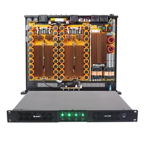 Sinbosen 5000w class d subwoofer plate amplifier K4-1700 professional 4 channels sound system Amplificador