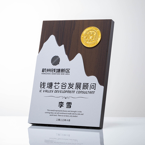 새로운 모양은 화려한 별 나무 판, 인감 금속 메달의 패, 플라크의 내용을 사용자 정의 할 수 있습니다 - Product Image 4