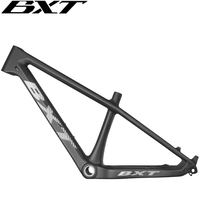 Rangka Sepeda MTB Karbon Ultralight BXT Harga Terjangkau 24er Hard Tail Tapered Disc Brake BSA Carbon Thru Axle