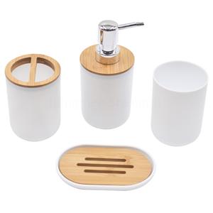 Juego de Accesorios de Baño Modernos de 6 Piezas para Hotel, Decoración para Baño, Dispensador de Loción, Jabonera - Product Image 2