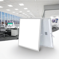Panneau lumineux LED en nid d'abeille à montage en surface pour intérieur, dimmable, anti-éblouissement, luminaire de plafond, fabriqué en Chine