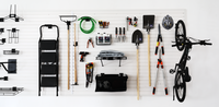 Étagères plates en maille utilitaire à roulement solide Étagères à lattes de Garage pour présentoir à chaussures pour système d'organisation de Garage