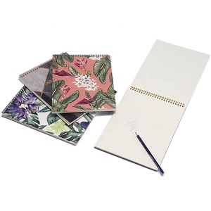 Tùy chỉnh in A4 bán buôn xoắn ốc máy tính xách tay Sketchbook vẽ cuốn sách phác thảo Pad - Product Image 1