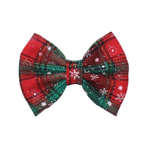 Pince à cheveux boucle père Noël